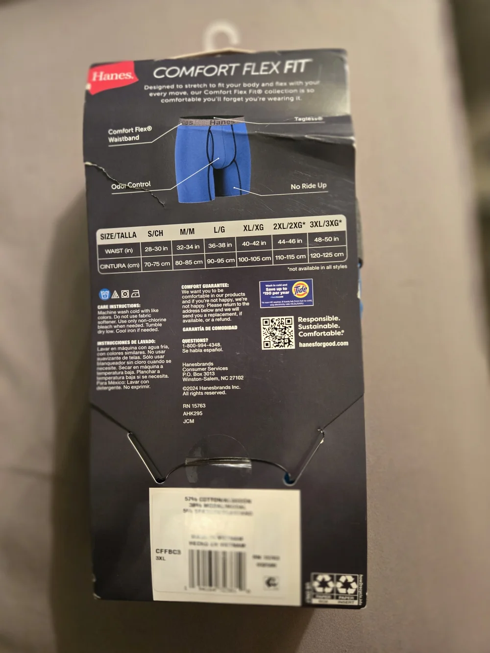 Hanes Comfort FlexFit Boxer Briefs (3XL)